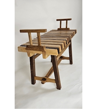 ספסל זוגי אביב